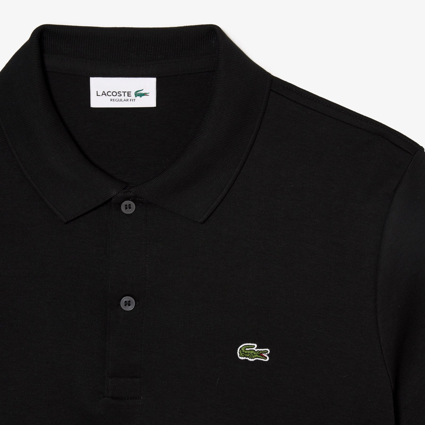 Polo noir homme lacoste best sale