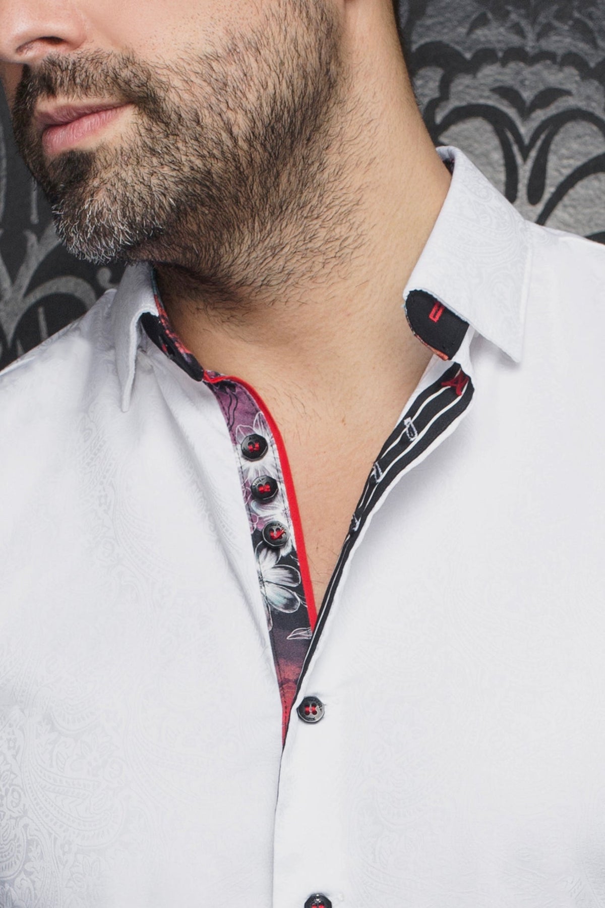 Chemise manches courtes pour homme par Au Noir | DONIZETTI(SS) Blanc | Boutique Vvög, inventaire complet de la marque Au Noir