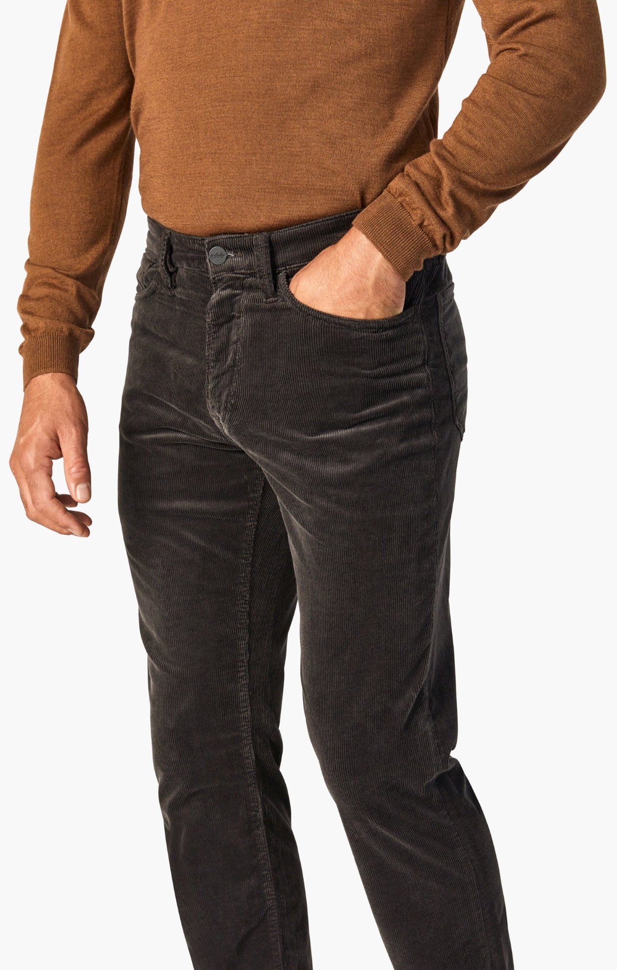 Pantalon pour homme par 34 Heritage | H001014 35228 CHARCOAL | Boutique Vvög, vêtements mode pour homme et femme