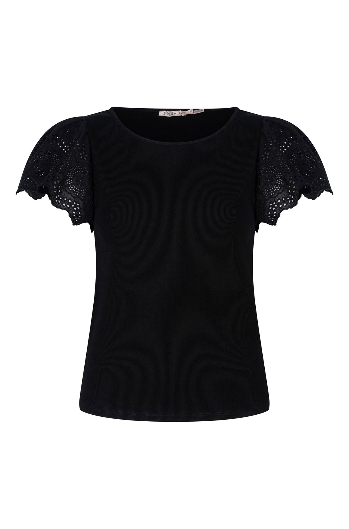 T-Shirt pour femme par Esqualo | HS2405200 Noir/000-BLACK | Boutique Vvög, vêtements mode pour homme et femme
