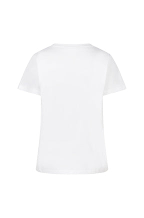 T-Shirt pour femme par Esqualo | HS2405202 982-OFF WHITE/BLACK | Boutique Vvög, vêtements mode pour homme et femme