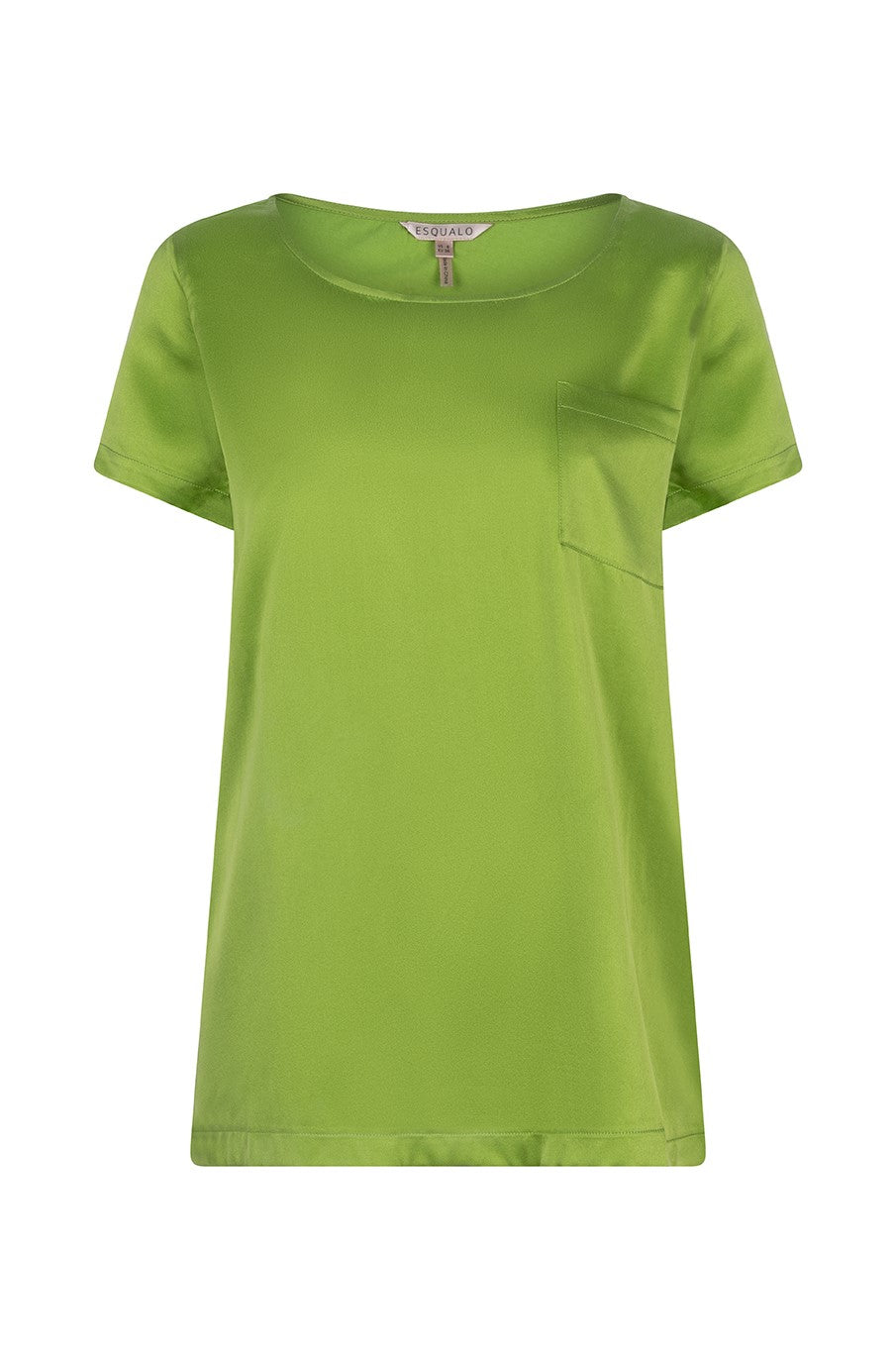 T-Shirt pour femme par Esqualo | HS2410220 321-KIWI GREEN | Boutique Vvög, vêtements mode pour homme et femme
