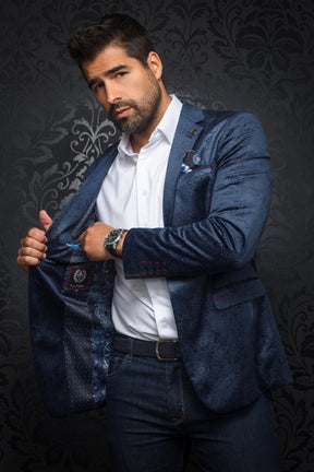 Veston pour homme par Au Noir | JACKMAN Marine/navy | Vvog.ca, inventaire complet de la marque Au Noir