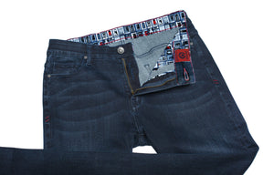 Jeans Au Noir - Johnny-T couleur Mtl- Boutique Vvög, vêtements mode pour hommes