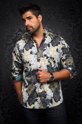Chemise manches longues pour homme par Au Noir | KIMURA Or/gold | Vvog.ca, inventaire complet de la marque Au Noir