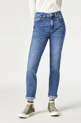 Jeans pour femme par Mavi Jeans | Kathleen/M101114 84766 Bleu plume moyen | Boutique Vvög, vêtements mode pour homme et femme