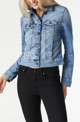 Jacket pour femme par Mavi Jeans | Samantha/M1130212078 Bleach Aléatoire/Bleach Random | Boutique Vvög, vêtements mode pour homme et femme