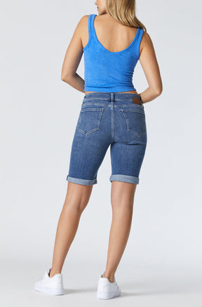 Short pour femme par Mavi Jeans | Alexis/M1441534644 Bleu Organique/Lt Organic Blue | Boutique Vvög, vêtements mode pour homme et femme