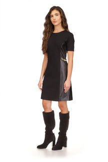 Robe pour femme par Michael Kors | MB981UR1WL Noir | Boutique Vvög, vêtements mode pour homme et femme