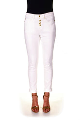 Jeans pour femme par Michael Kors | MB9902D94L 100-WHITE | Boutique Vvög, vêtements mode pour homme & femme