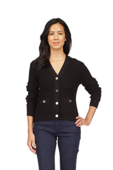 Chandail manches longues pour femme par Michael Kors | MF360OC7WB Noir | Boutique Vvög, vêtements mode pour homme et femme