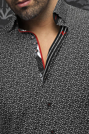 Chemise manches longues pour homme par Au Noir | MOZI Noir | Boutique Vvög, inventaire complet de la marque Au Noir