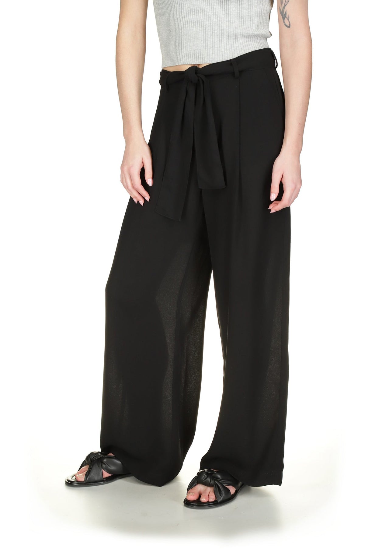 Pantalon pour femme par Michael Kors | MS4321NCFF BLACK-001 | Boutique Vvög, vêtements mode pour homme et femme