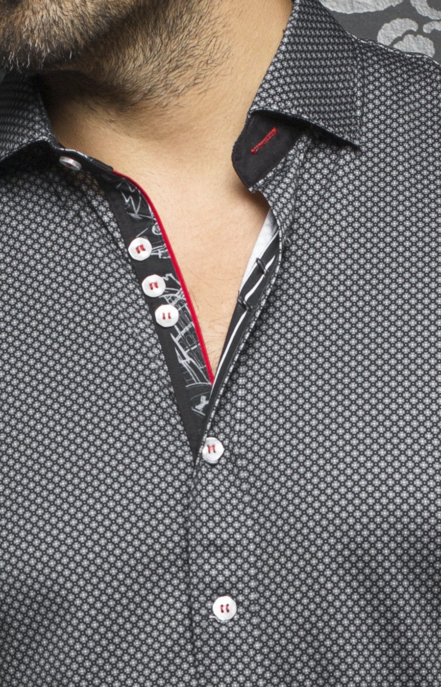 Chemise manches longues en Knit Au Noir - O'CONNOR black - Machemise.ca , Inventaire complet de la marque Au Noir
