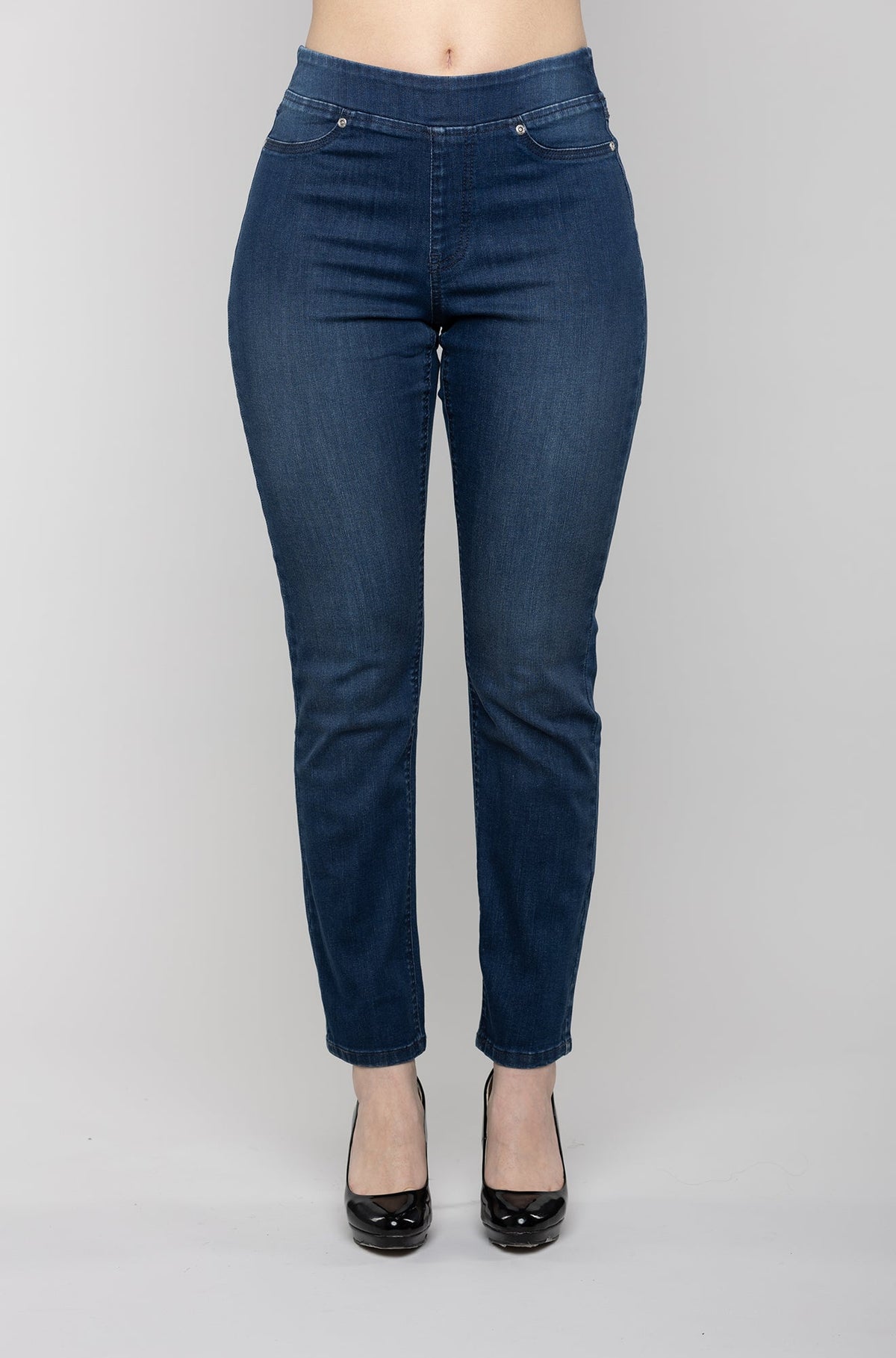 Jeans à enfiler pour femme par Carreli Jeans | PL-888 BB | Boutique Vvög, vêtements mode pour homme et femme