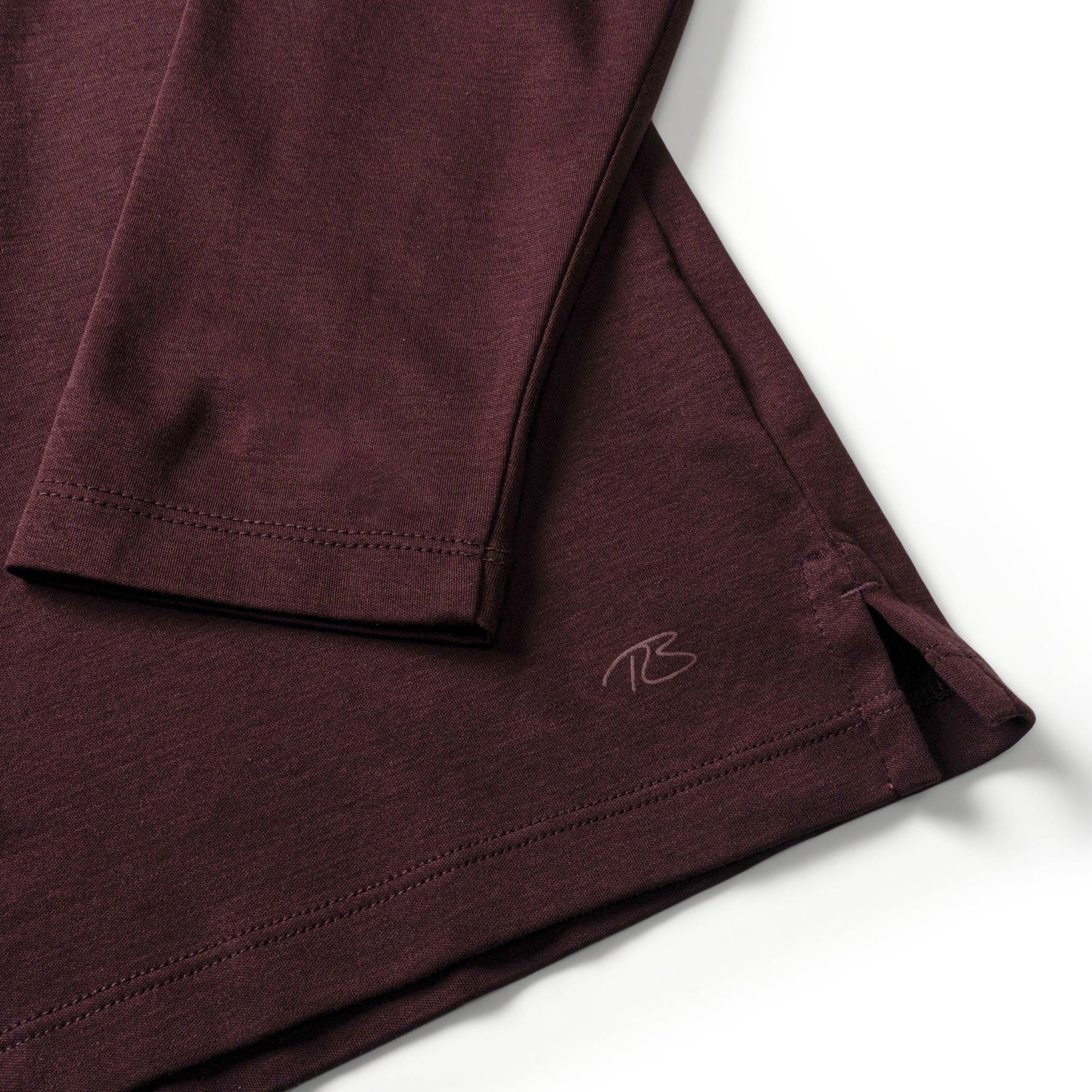 Polo honeycomb pour homme par Robert Barakett | Georgia RB01384 Cabernet | Boutique Vvög, inventaire complet de la marque Au Noir