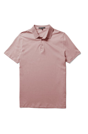 Polo honeycomb pour homme par Robert Barakett | Georgia RB11016 Corail | Boutique Vvög, inventaire complet de la marque Au Noir