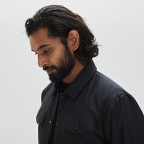 Veste/surchemise pour homme par Robert Barakett | Selmer RB31065 NAVY | Boutique Vvög, vêtements mode pour homme et femme