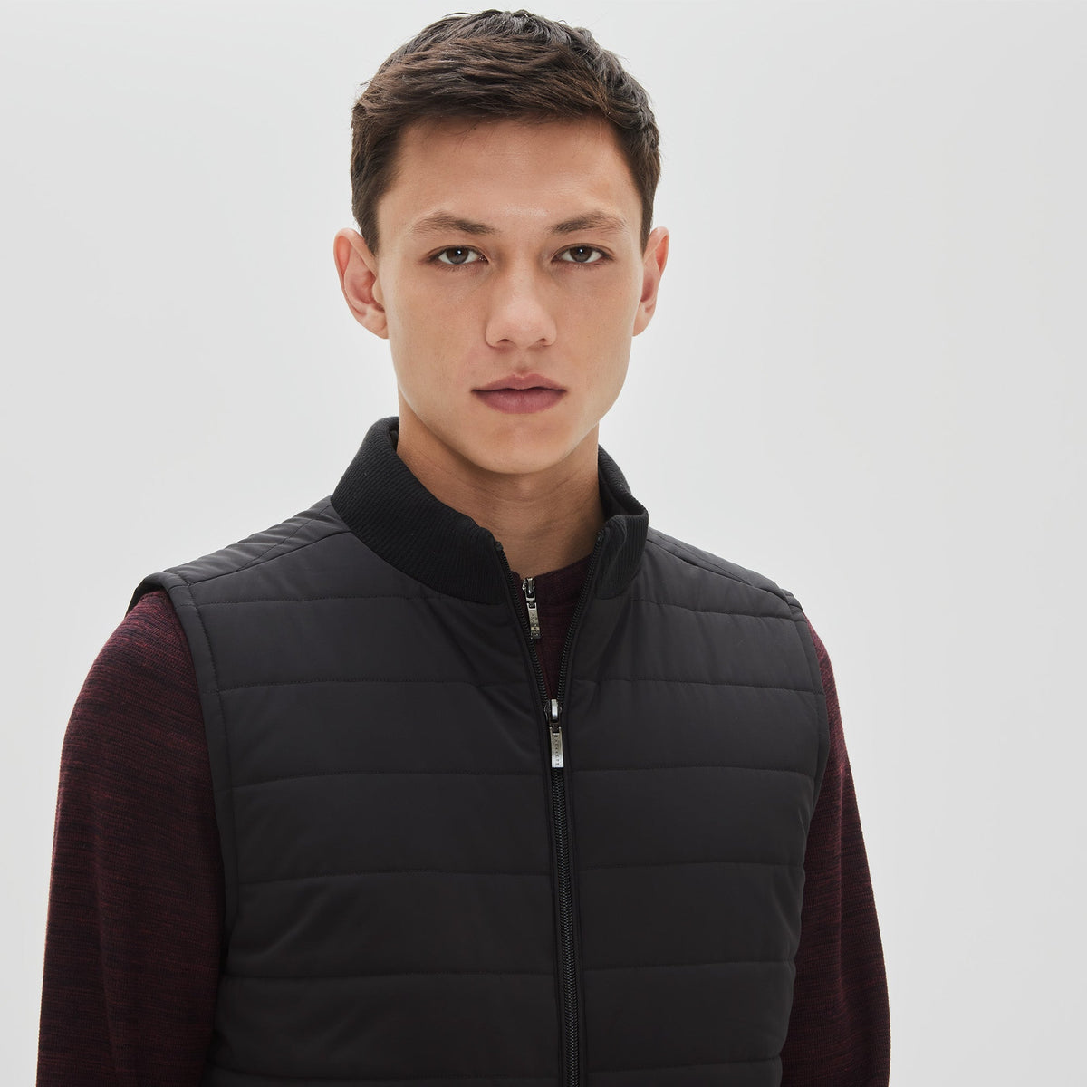 Veste pour homme par Robert Barakett | Oriel/RB32239 Noir | Boutique Vvög, vêtements mode pour homme et femme