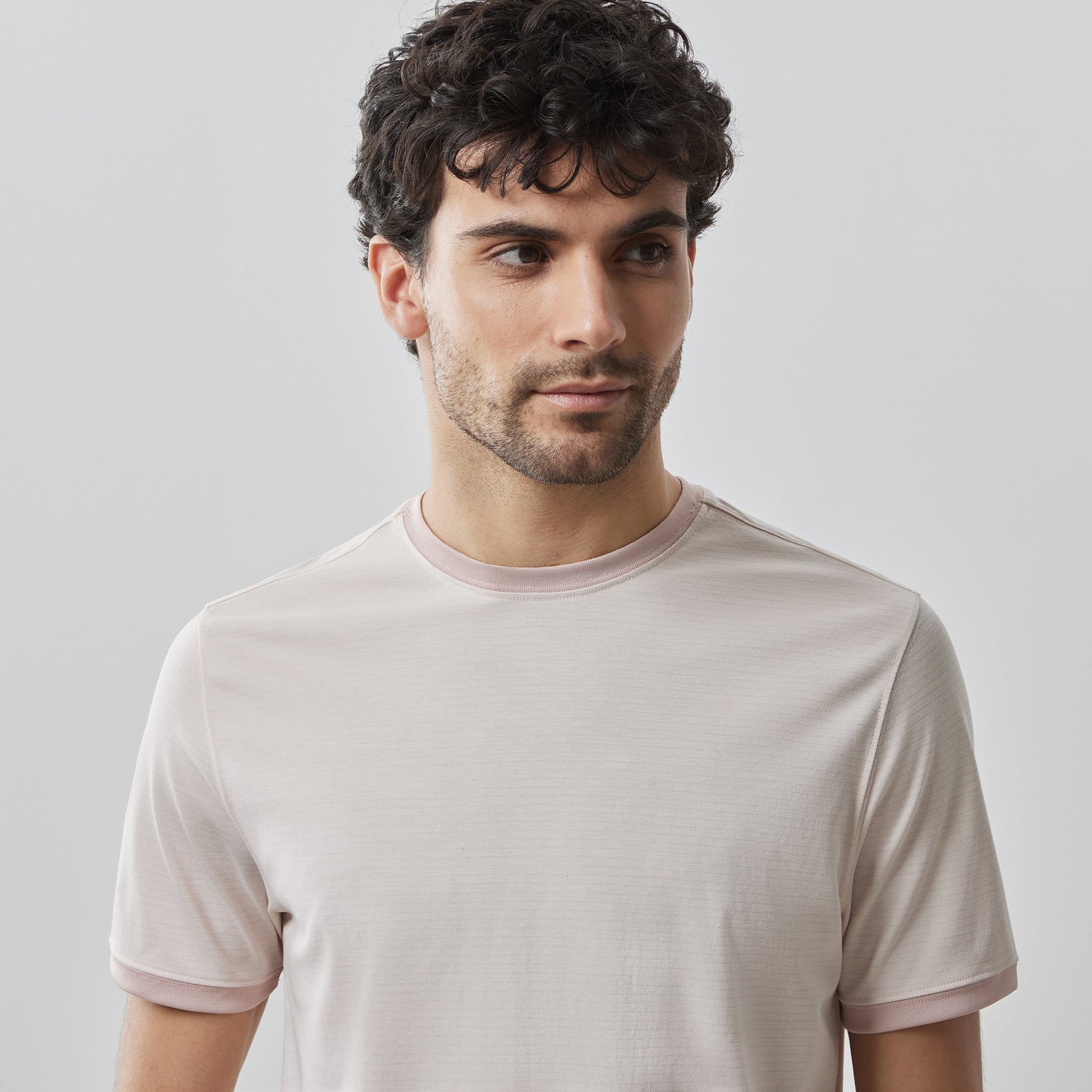 T-Shirt en Knit pour homme par Robert Barakett | Forester RB41068 PINK | Boutique Vvög, vêtements mode pour homme et femme