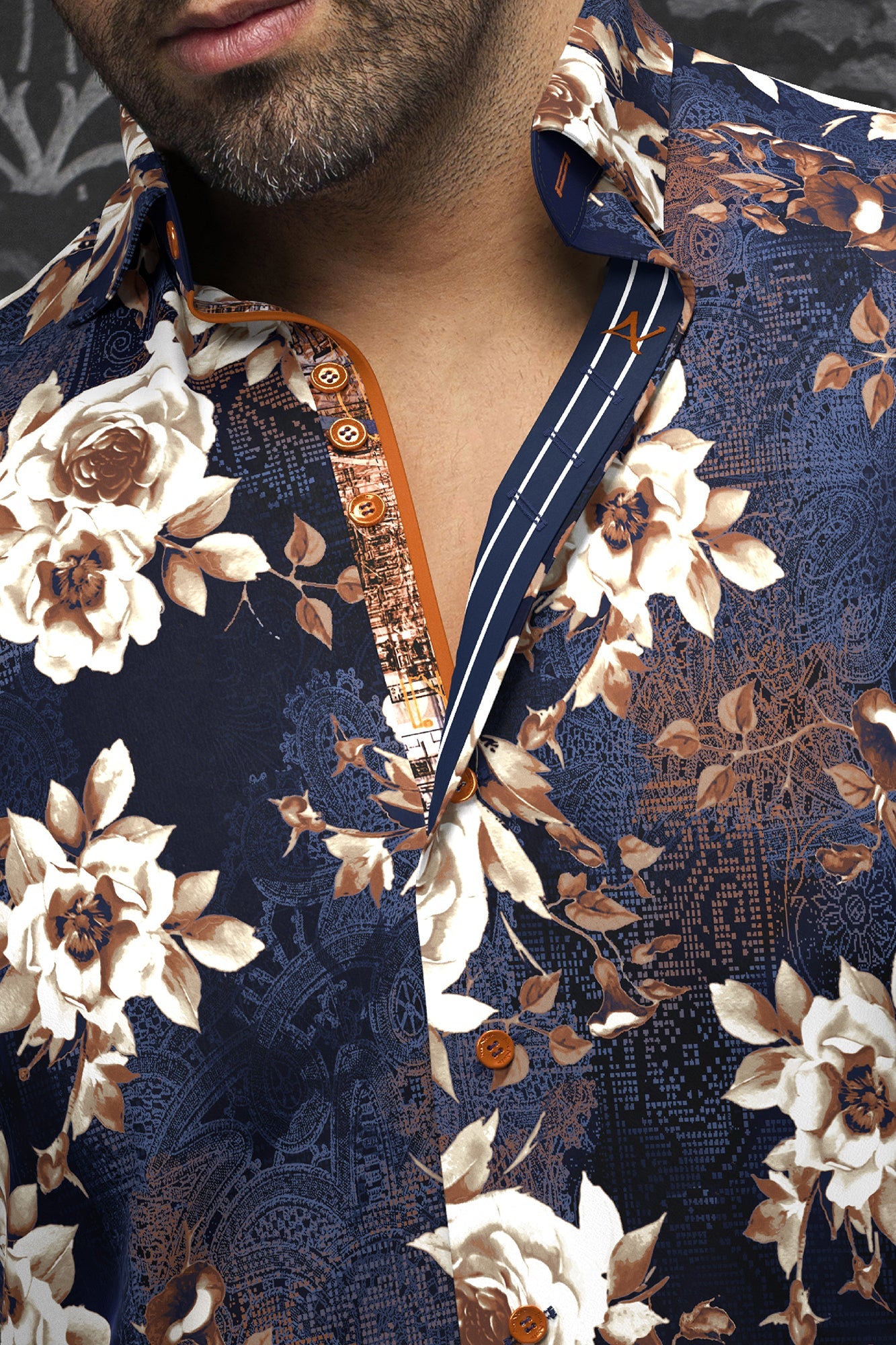 Chemise manches longues en Knit pour homme par Au Noir | ROSSETTI Marine | Boutique Vvög, inventaire complet de la marque Au Noir