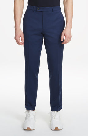 Pantalon Mix & Match pour homme par Jack Victor | SP3018 Blue Solid | Parfait pour les mariages! | Boutique Vvög, vêtements mode pour hommes