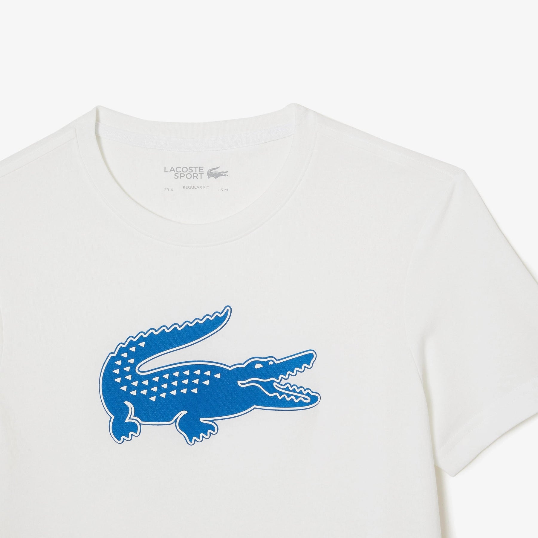 T-Shirt pour homme par Lacoste | TH2042 52 Bleu/ANY | Boutique Vvög, vêtements mode pour homme et femme