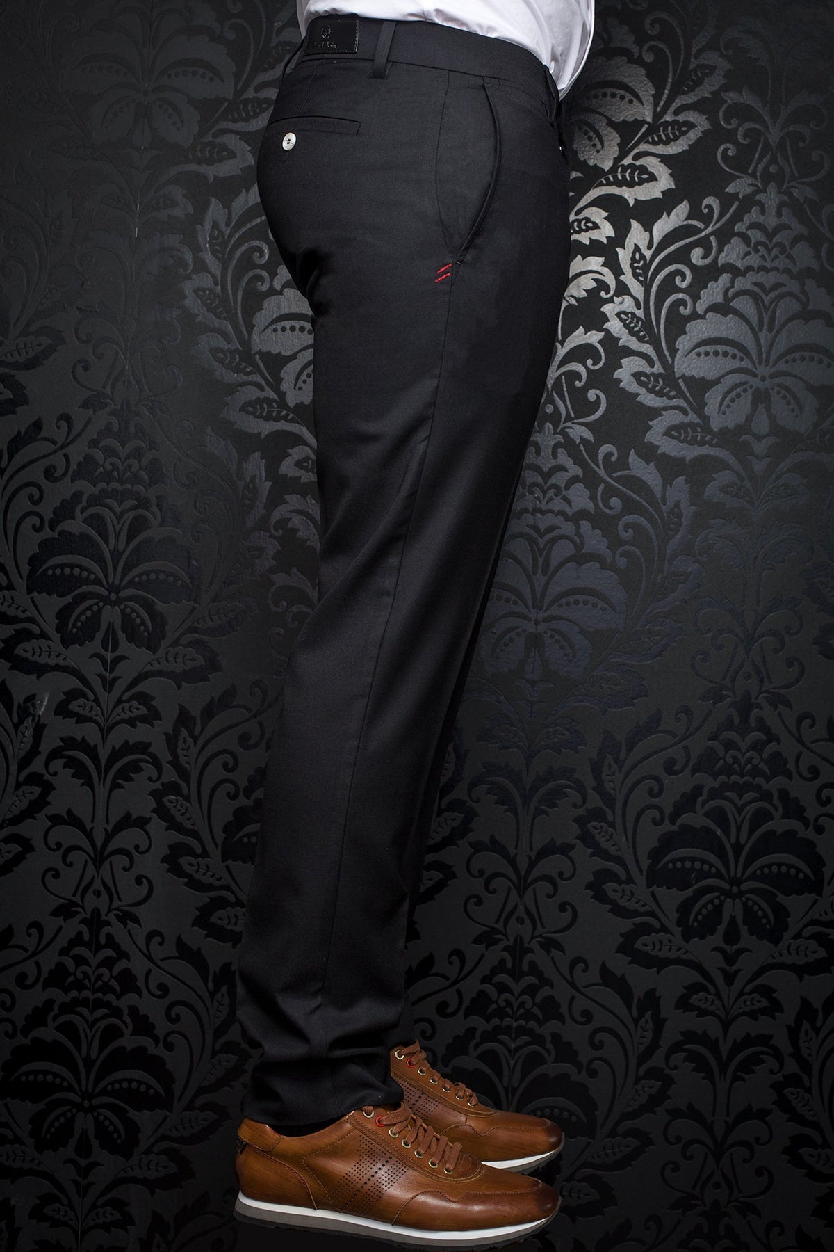 Pantalon pour homme par Au Noir | WESSON-CRAIG black | Boutique Vvög, inventaire complet de la marque Au Noir