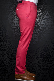 Pantalon pour homme par Au Noir | WESSON-CRAIG red | Boutique Vvög, inventaire complet de la marque Au Noir