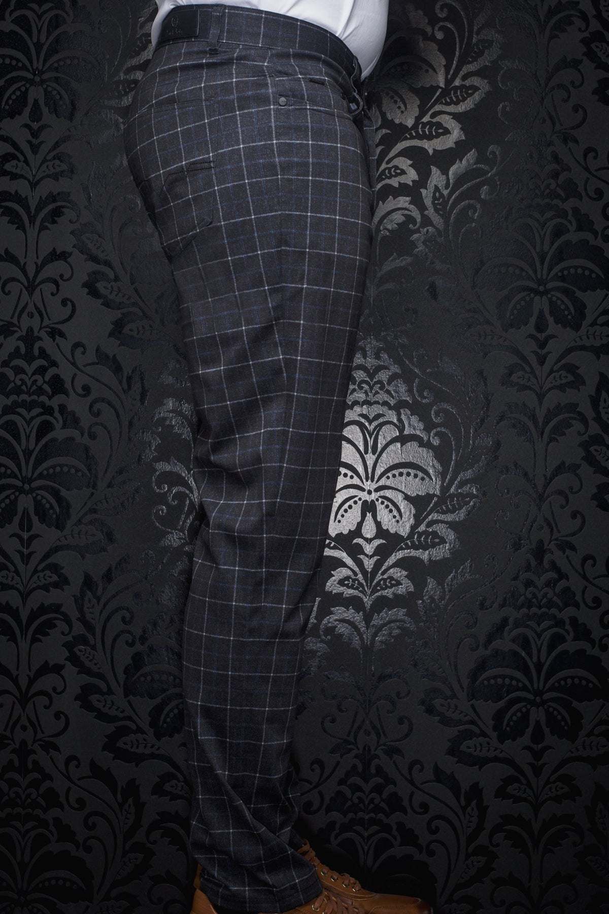 Pantalon pour homme par Au Noir | WINCHESTER-BRODY Noir | Boutique Vvög, inventaire complet de la marque Au Noir