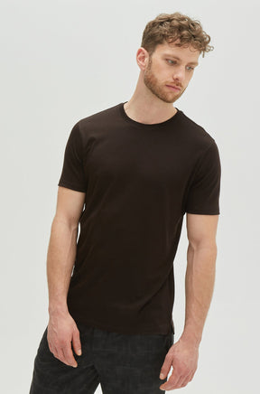 T-shirt col rond pour homme par Robert Barakett | Georgia 23336 DKCHOC | Boutique Vvög, vêtements mode pour homme et femme