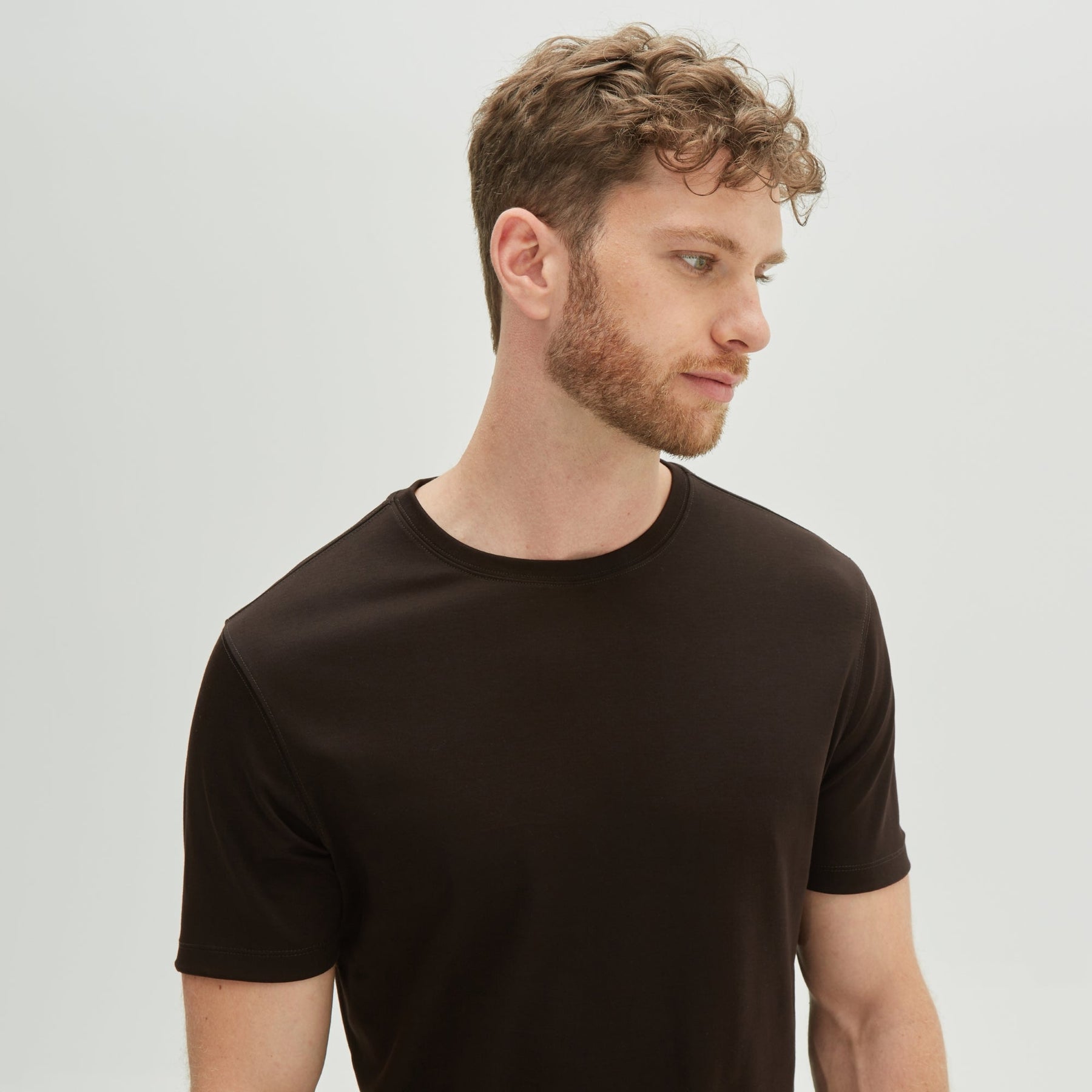 T-shirt col rond pour homme par Robert Barakett | Georgia 23336 DKCHOC | Boutique Vvög, vêtements mode pour homme et femme