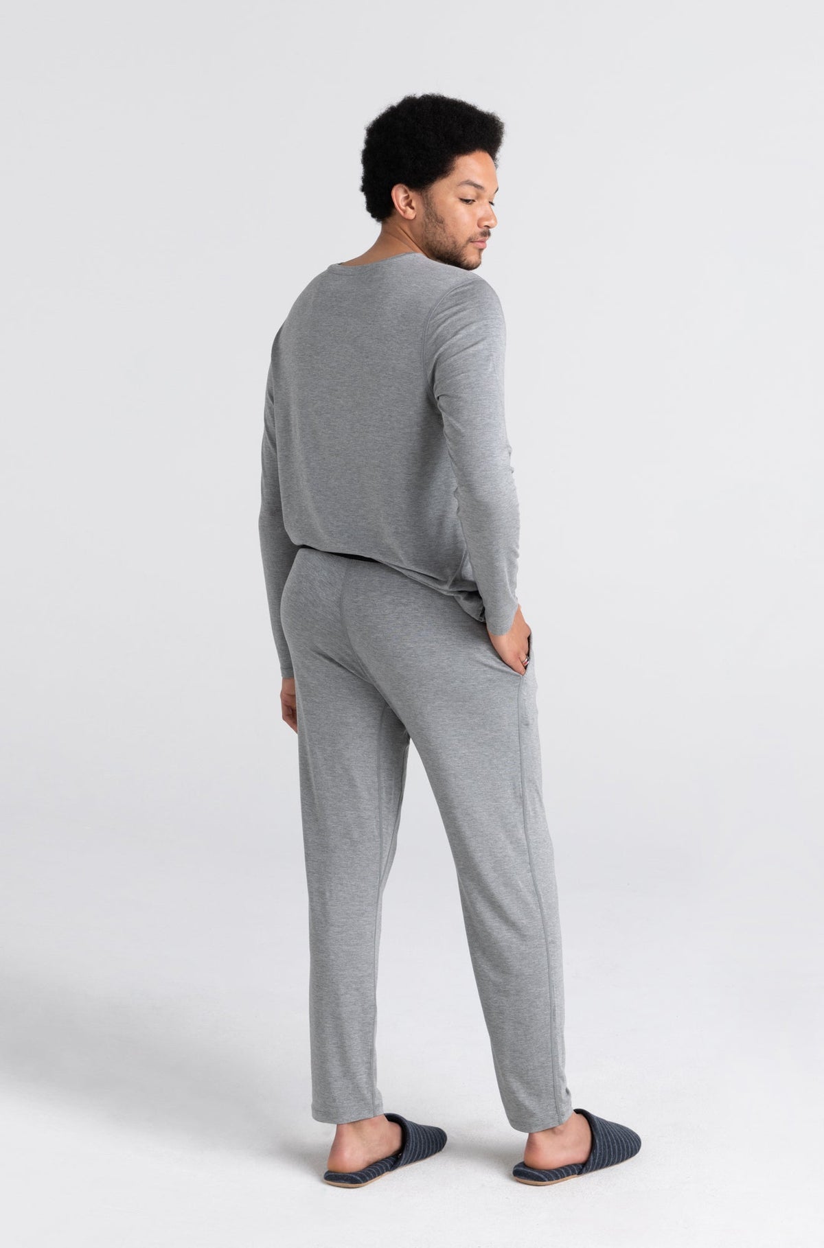 Chandail de pyjama pour homme par Saxx | SXLT34P DGH | Boutique Vvög, vêtements mode pour homme et femme